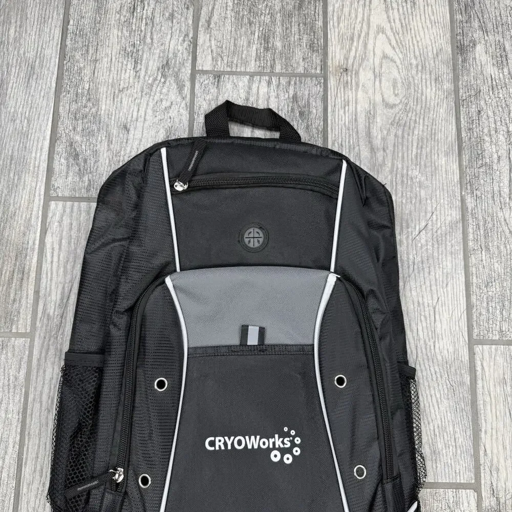 New “Cryoworks” Crew‎ Backpack One Size Black Bag
